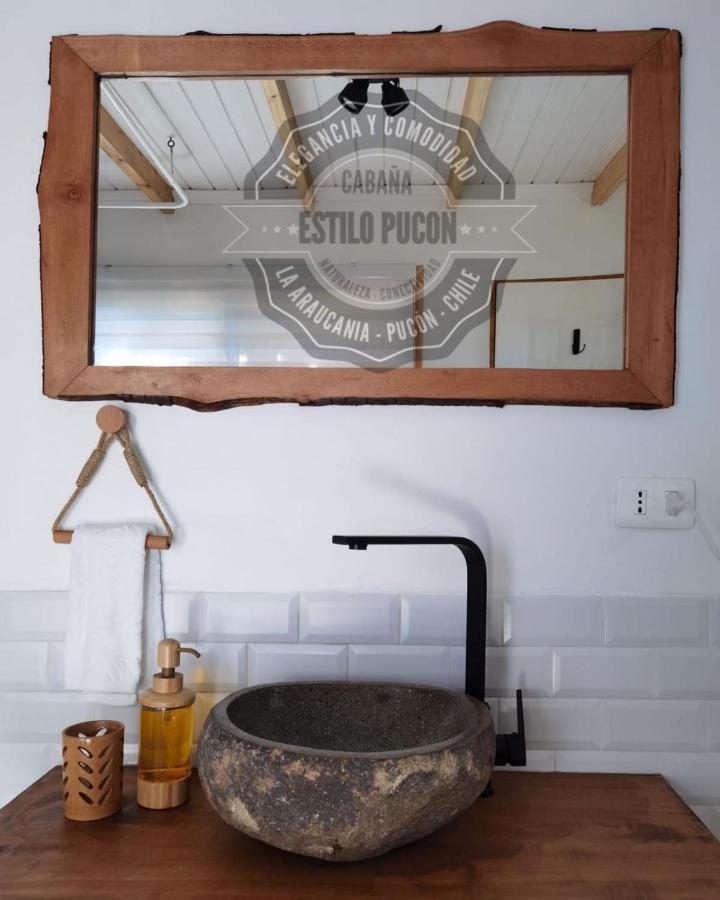 Cabana Estilo Pucon Bagian luar foto