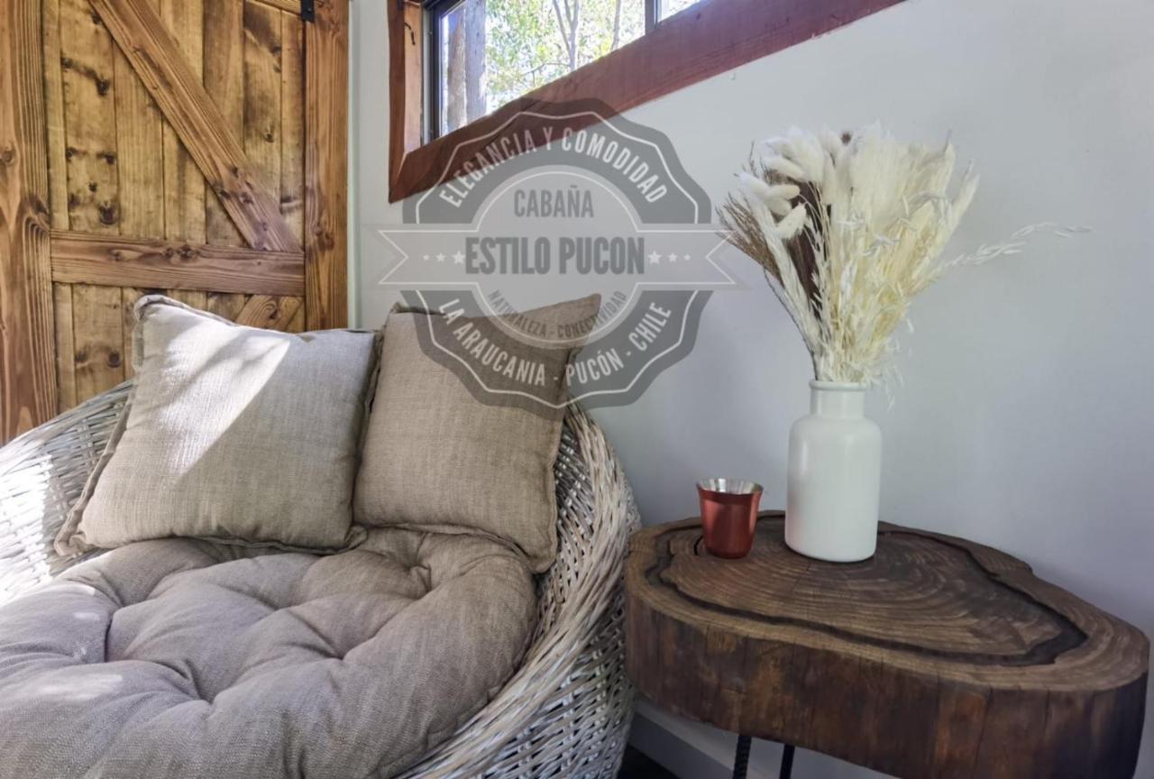 Cabana Estilo Pucon Bagian luar foto