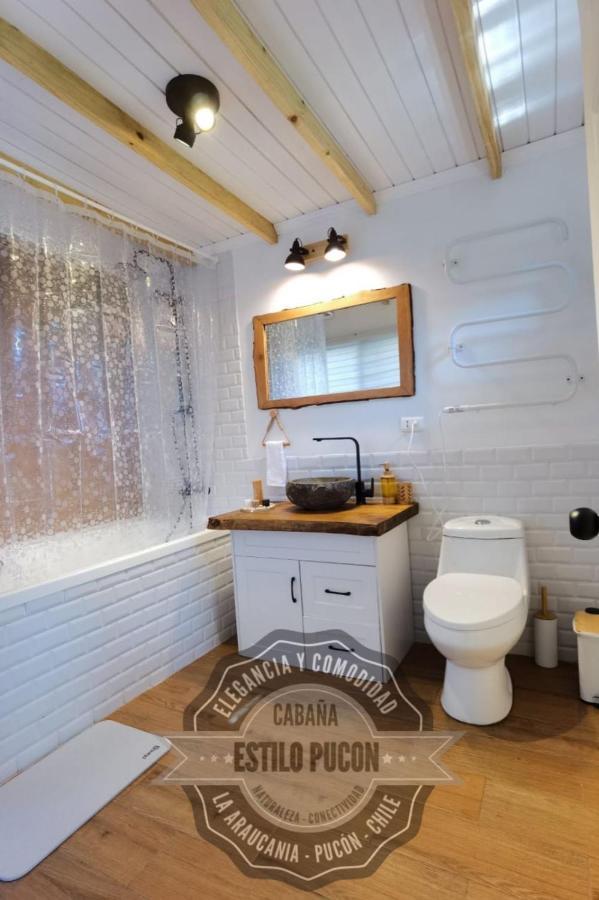 Cabana Estilo Pucon Bagian luar foto