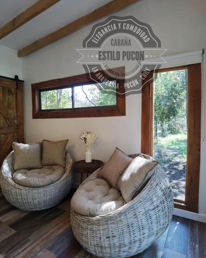 Cabana Estilo Pucon Bagian luar foto