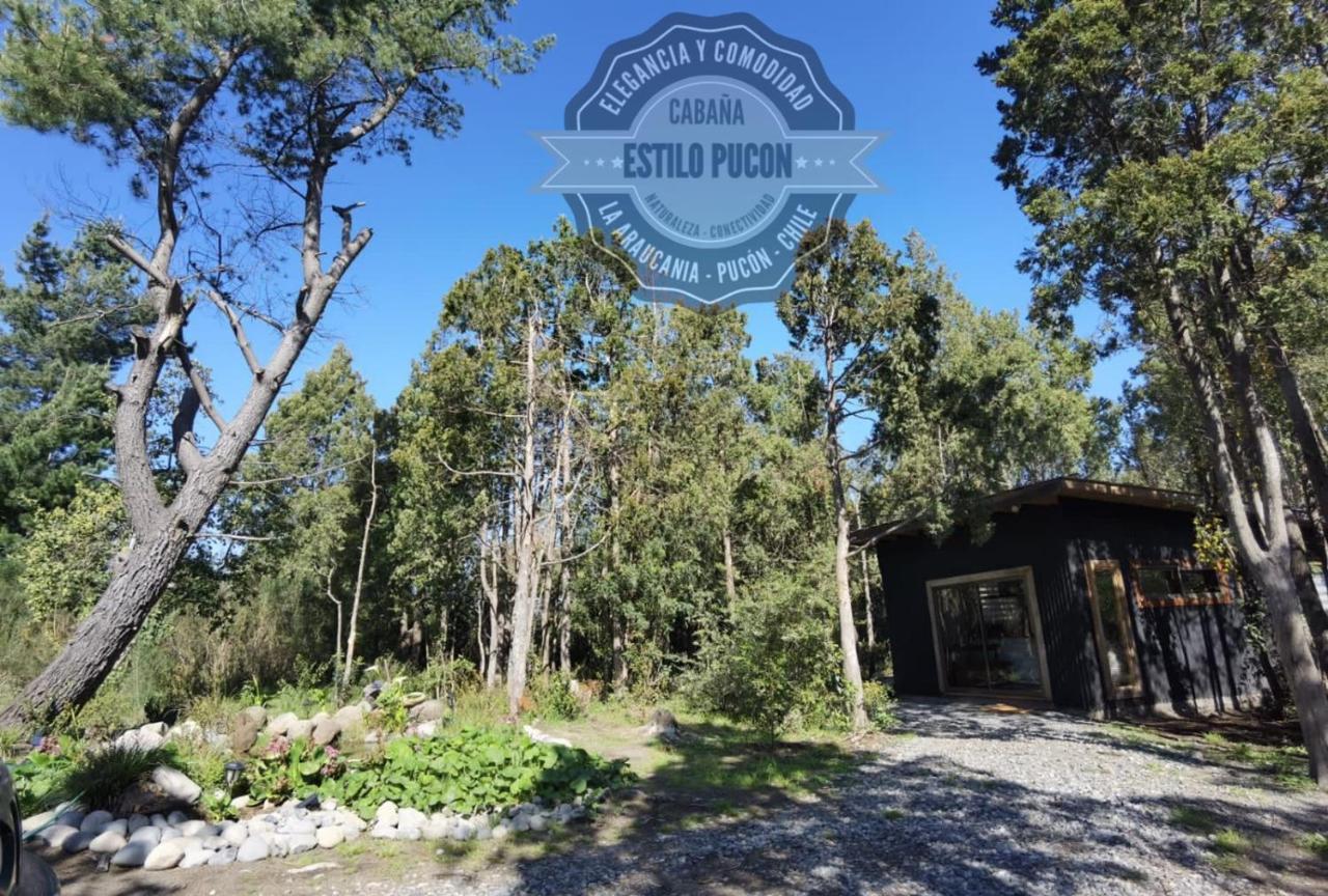Cabana Estilo Pucon Bagian luar foto