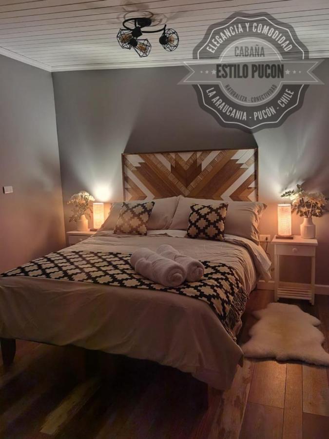 Cabana Estilo Pucon Bagian luar foto