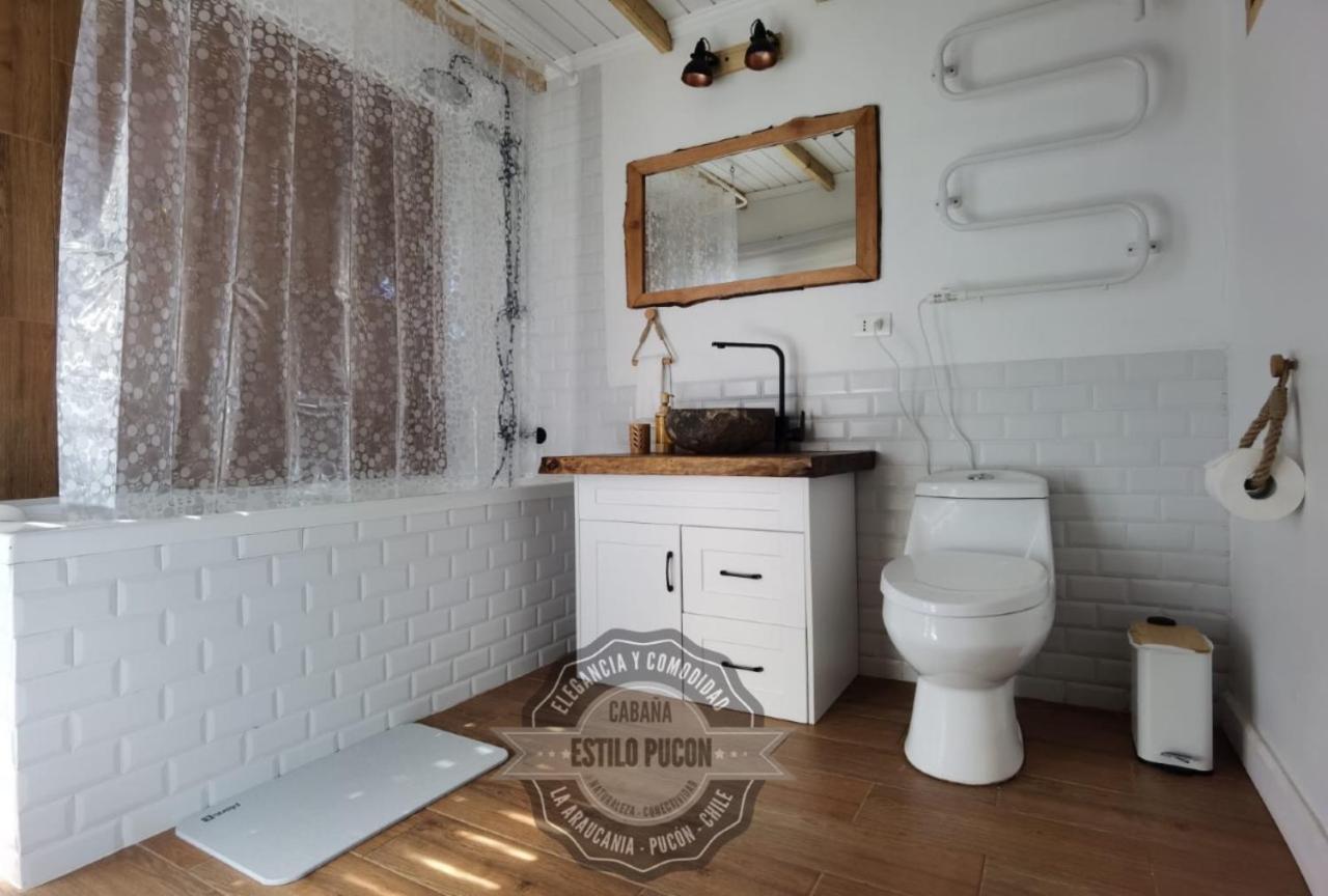 Cabana Estilo Pucon Bagian luar foto